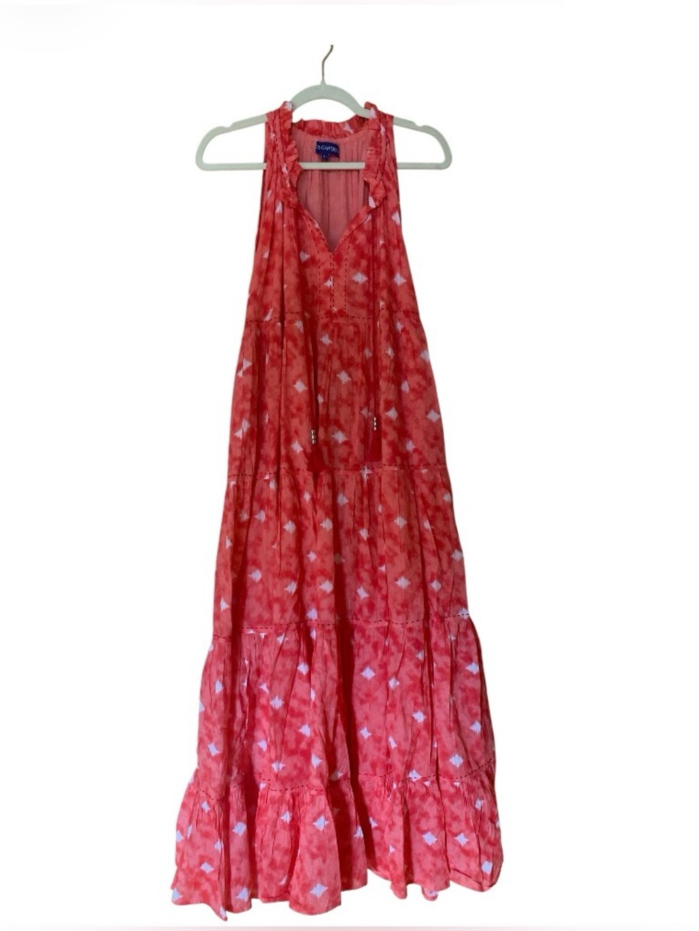 NWOT ANTHROPOLOGIE Ro's Garden Sofia  Maxi Dress L - Picture 5 of 16